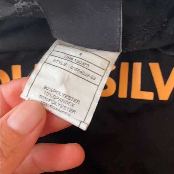 Quiksilver kids rash guard size 4 orange and black - Picture 4 of 6